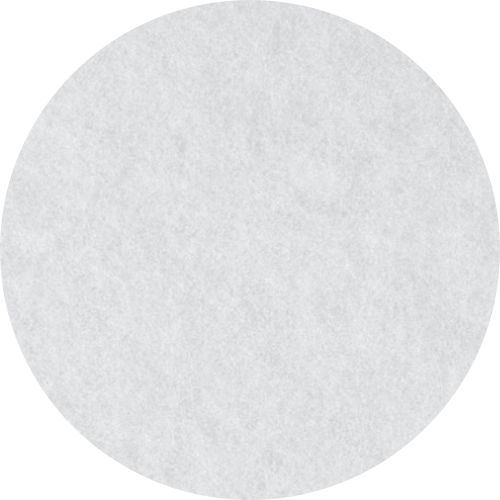 Ronde schuurpad voor olie, 16inch 25mm dik, wit