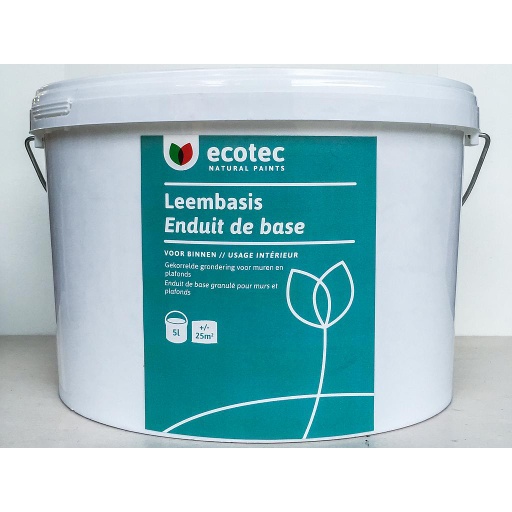 Ecotec enduit de base, avec sable (10 l)