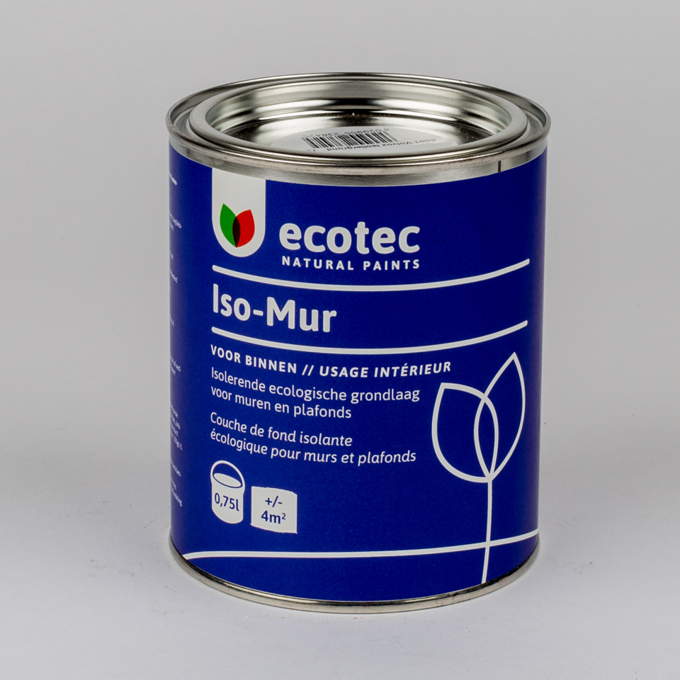 Ecotec Iso Mur wit, tegen doorslag (van roetvlekken, watervlekken, nicotinevlekken)