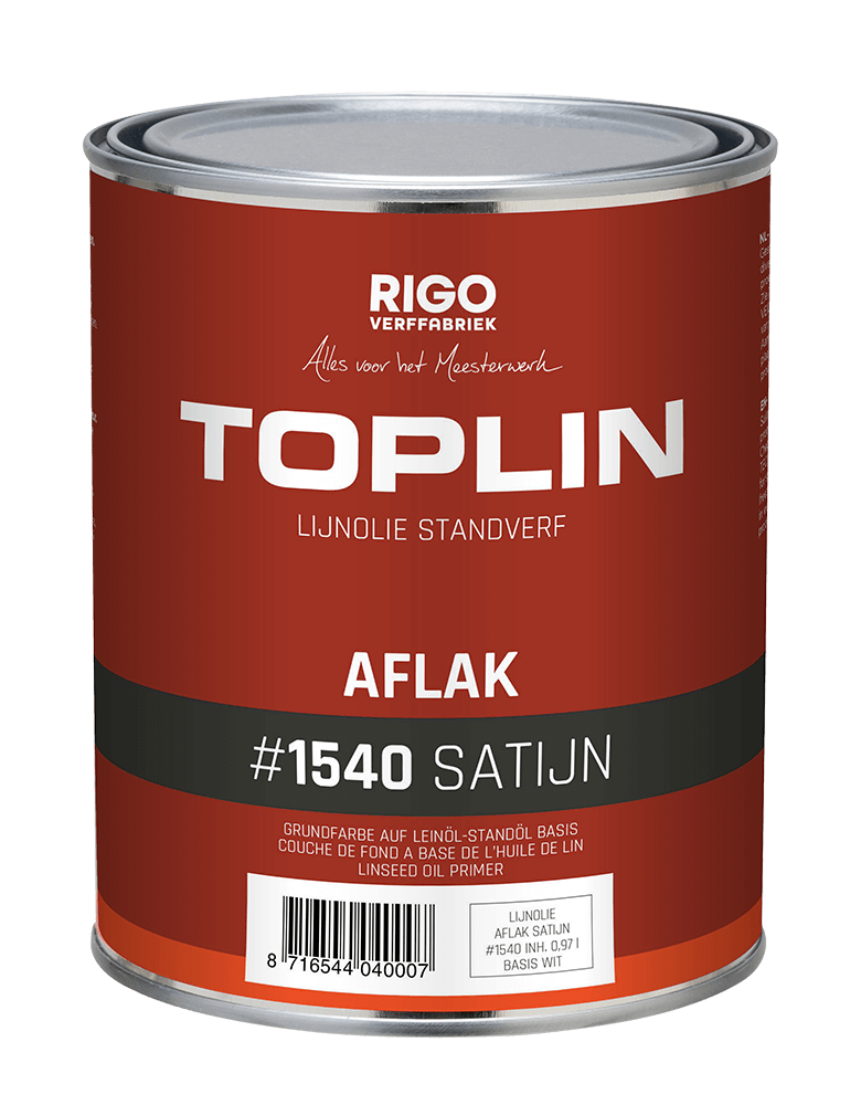 Rigo Toplin aflak zijdeglans wit