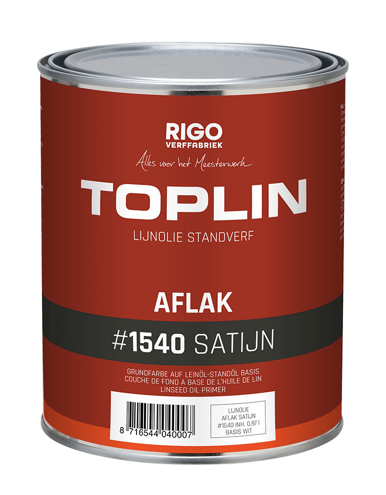 Rigo Toplin aflak zijdeglans op kleur