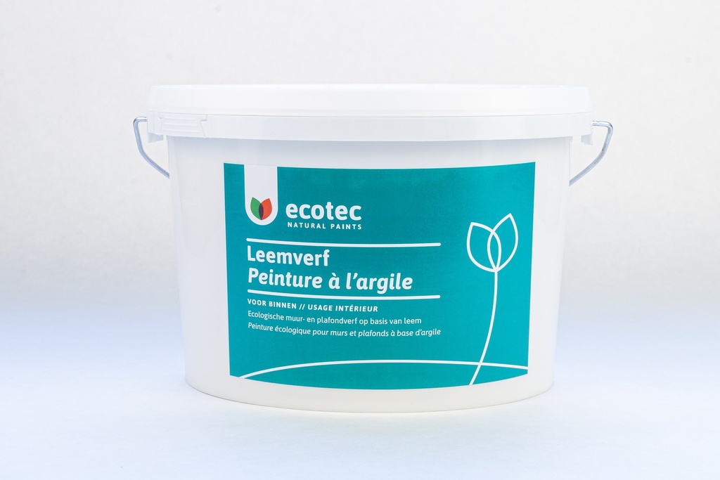 Ecotec leemverf op kleur 2,5l