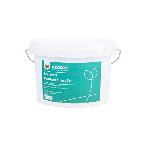 Ecotec leemverf op kleur 1l