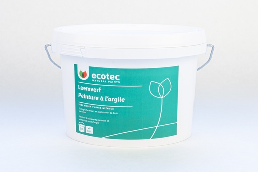 Ecotec leemverf op kleur 1l