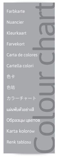 Kleurenwaaier Ecotec leemverf (170 kleuren)