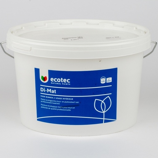 Ecotec Di-Mat peinture mur et plafond, blanc