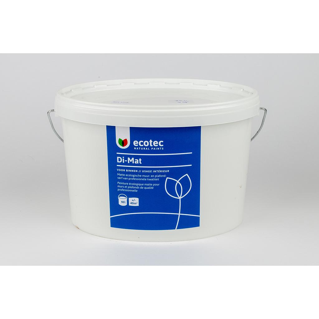 Ecotec Di-Mat muurverf RAL 9010 YMP, 10L 