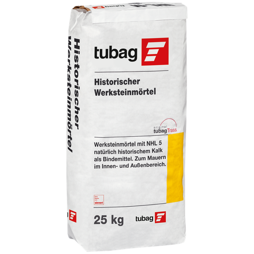 Tubag NHL-P historische kalkpleister NHL5, 25kg