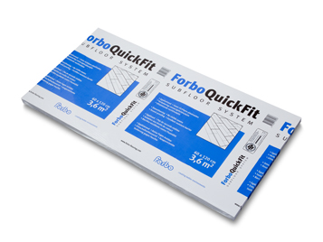 Forbo QuickFit ondervloer (1,2x0,6m) 3,6m² per verpakking