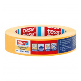 Tesa oranje-gele tape 4344 50m x 25mm 