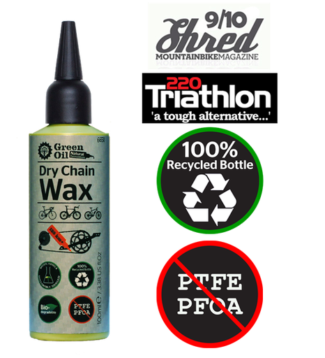 Green Oil, Dry Chain Wax 100ml