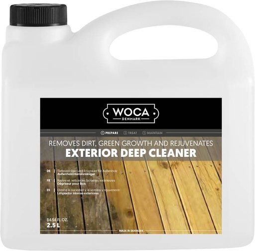 Woca Exterior deep cleaner (houtontgrijzer) 2.5L
