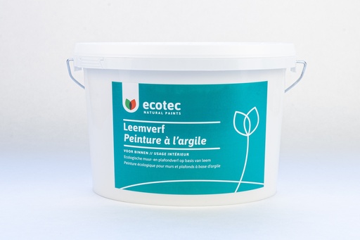 Ecotec leemverf op kleur 2,5l