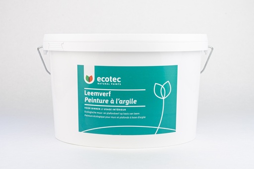 Ecotec leemverf op kleur 5l