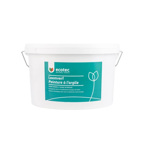 Ecotec leemverf op kleur 5l