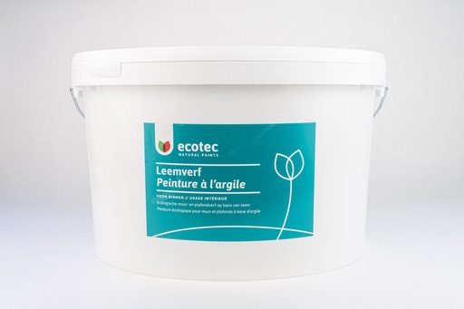 Ecotec leemverf op kleur 10l