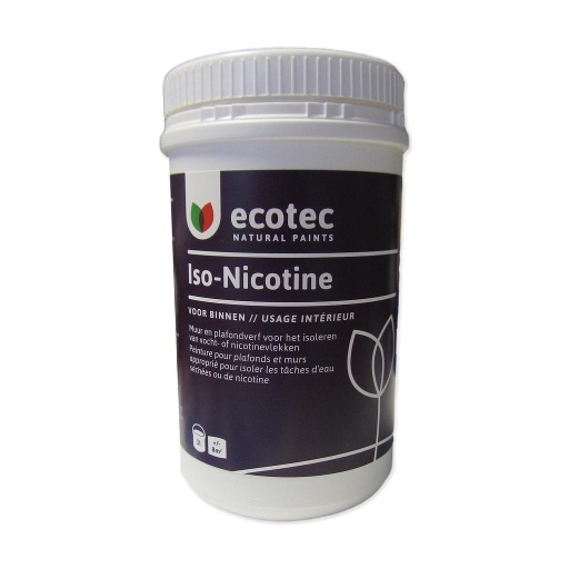 Ecotec Iso Nicotine, contre les taches d'eau et taches de nicotine (blanc)