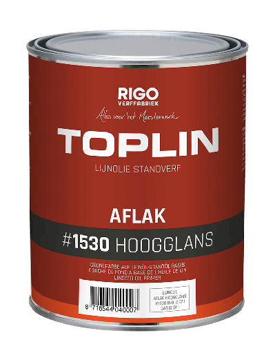 Rigo Toplin laque de finition brillante, blanc