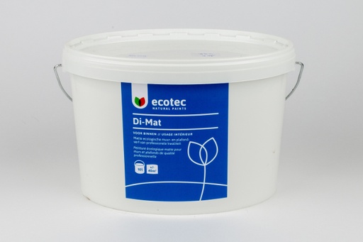 Ecotec Di-Mat 10% muurverf en plafondverf op kleur