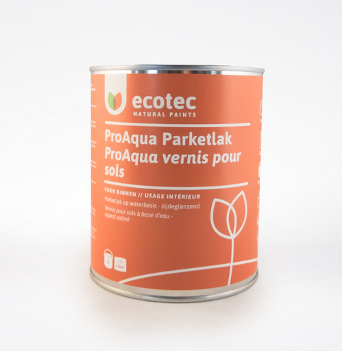 Ecotec parketlak zijdeglans op kleur (vernis)